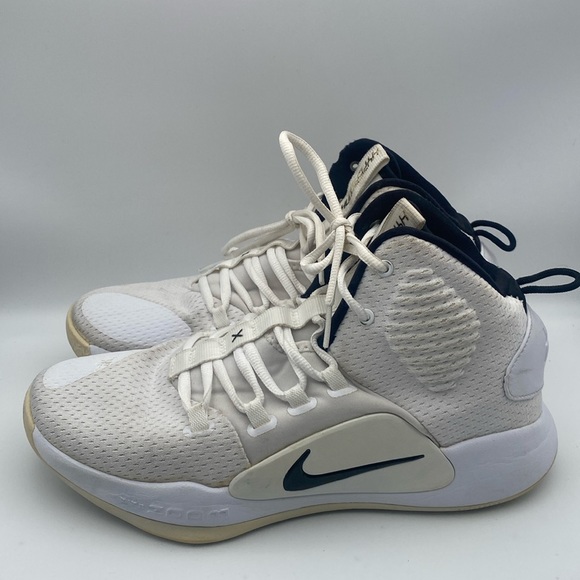 Nike Hyperdunk X Black White Mesh Men's Sneakers Size AR0467-100